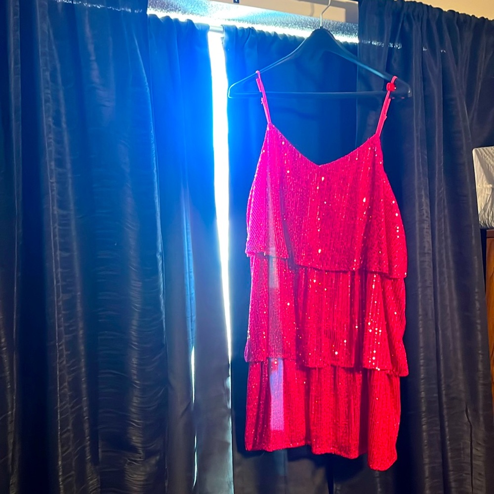 Boutique sequin dress.